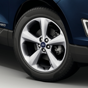 Platišče iz lahke zlitine 18" s 5 kraki, srebrne barve